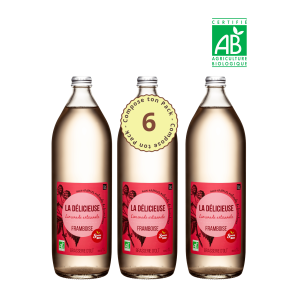 Pack 6 Limonades Bio Framboise 1L