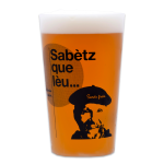Gobelet réutilisable "Sabetz que lèu" Contenance : 25cl - sodas Gobelet réutilisable "Sabetz que lèu" Contenance : 25cl - sodas