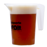 Carafe plastique réutilisable marquage noir Brasserie d'Olt Contenance : 1,5 litre - la délicieuse Carafe plastique réutilisable marquage noir Brasserie d'Olt Contenance : 1,5 litre - la délicieuse
