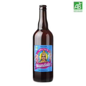 Bière BIO IPA Mandala 75cl Les India Pale Ales sont issues d’une tradition qui remonte au 18ème siècle : les bières à d
