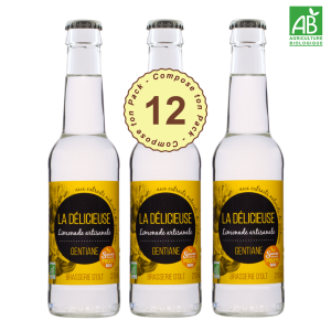 Limonade BIO La Délicieuse Gentiane Dégustation: Tonique et stimulante, la Délicieuse BIO aux extraits naturels de racin