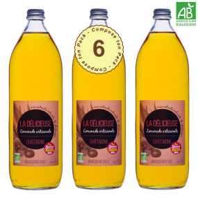 Pack 6 Limonades Bio Châtaigne 1L