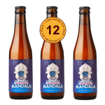 12 Bières IMPERIAL MANDALA Double IPA Délicieusement amères (35 IBU), les India Pale Ales sont brassées avec un houblonn