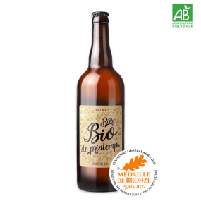 Compose ton pack personnalisable Bière Bio de Printemps Fruitée et très aromatique, notre BIO de Printemps marque l’arri